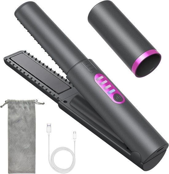 Stilella e curvettatore 2 in 1 a raggio, mini stilella portatile da viaggio a raggio.