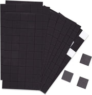 500 magneti adesivi forti, 10 x 10 x 2 mm adesivo magnetico, magneti piani per lavagne, magneti adesivi forti, piastre magnetiche adesive, magneti per frigoriferi per lavagne bianche