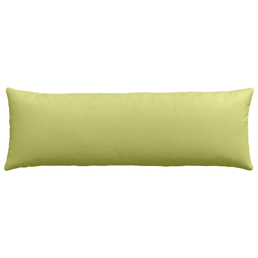 Cuscini da Divano 2 pz-Set di 2 Cuscini per Sofa Verde chiaro 120 x 40 cm Tessuto