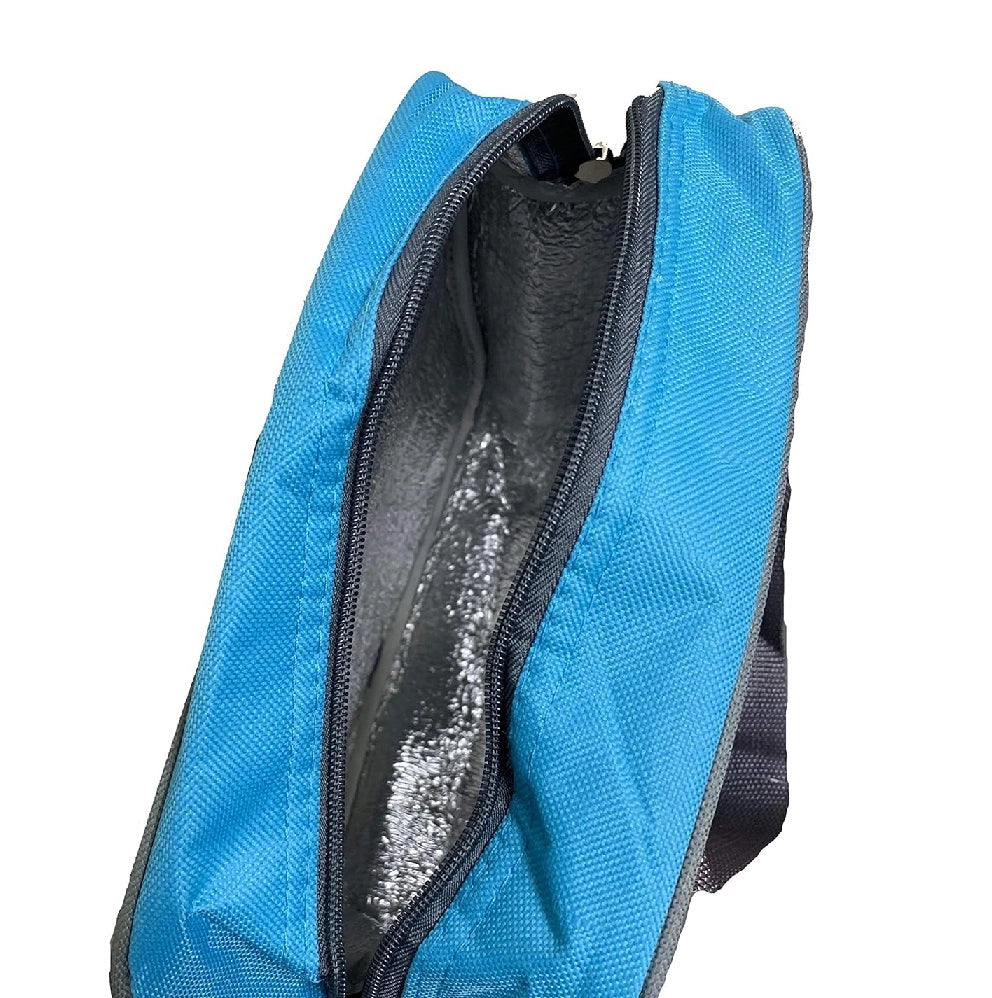 2 Borse Termiche 24LT e 7LT con 2 Mattonelle Ghiaccio 400ml colore Arancione