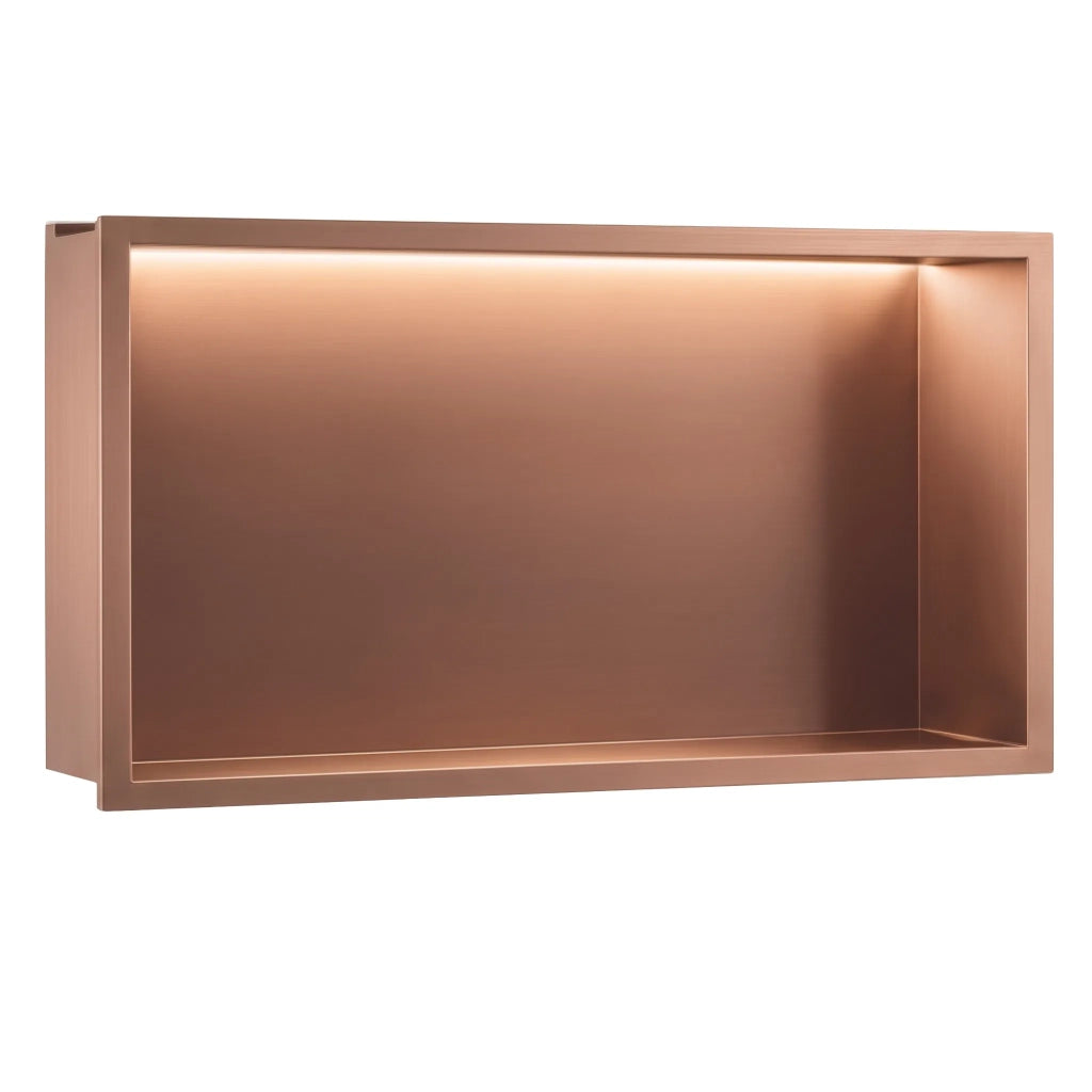 Mensola Bagno Led 30x60 Brush Copper