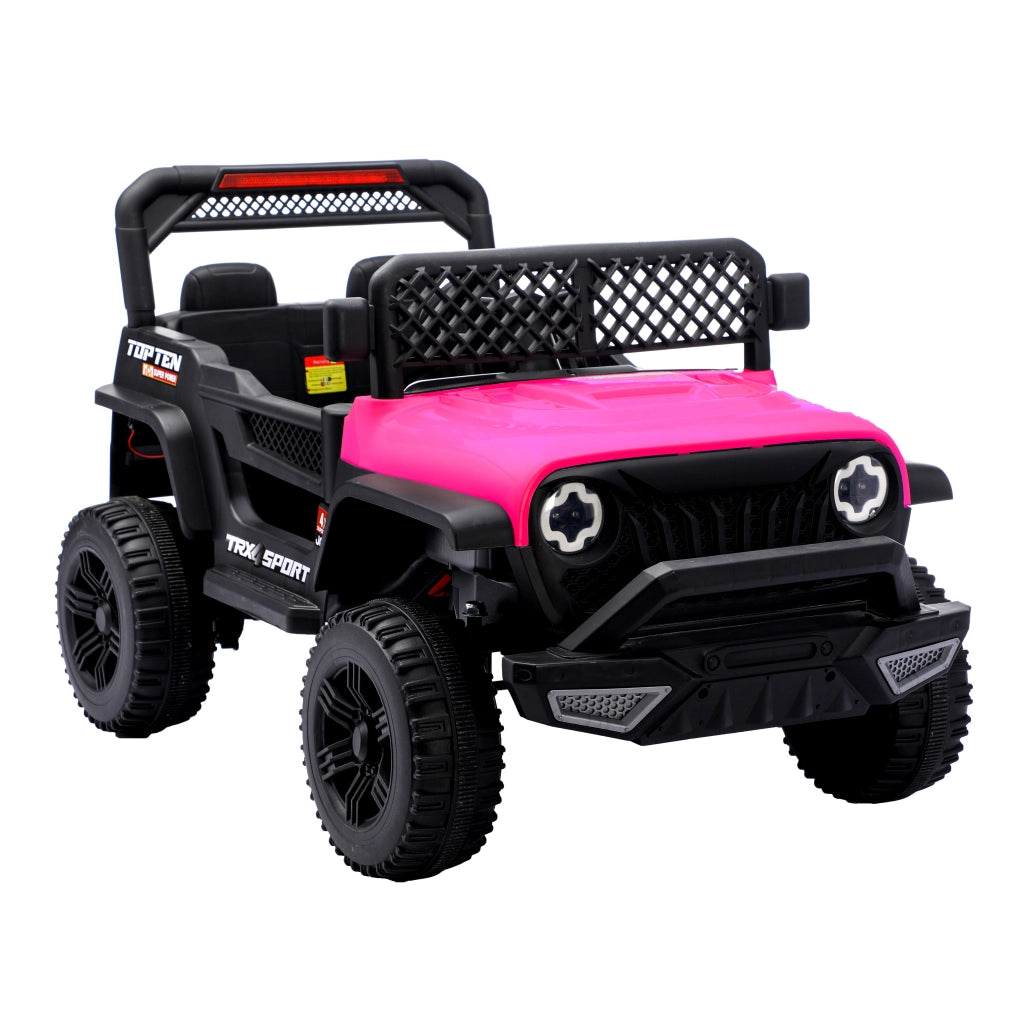 Auto elettrica per bambini con telecomando ¨C Xylo ¨C Rosso, blu, verde
