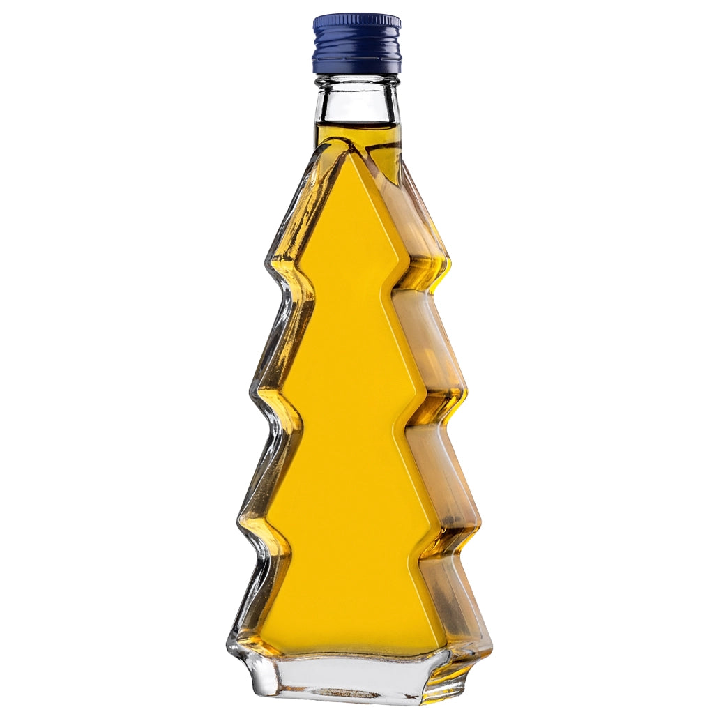 KADAX Butelka choinka 200ml 1szt z zakętką granato