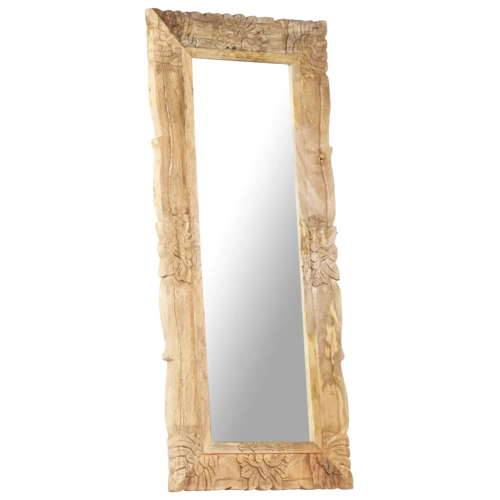Specchio 110x50 cm in Legno Massello di Mango cod mxl 51300