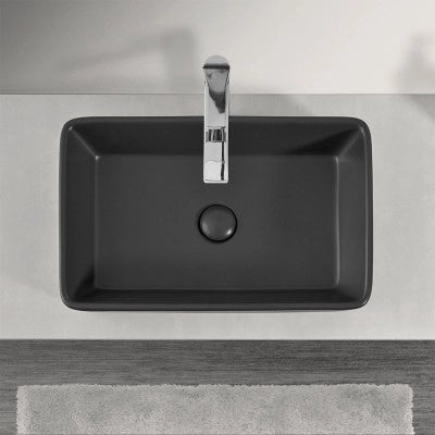Mensolone bagno 140 cm grigio chiaro per lavabo da appoggio Master