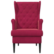 Poltrona | Sedia Relax Rosso Vino Velluto