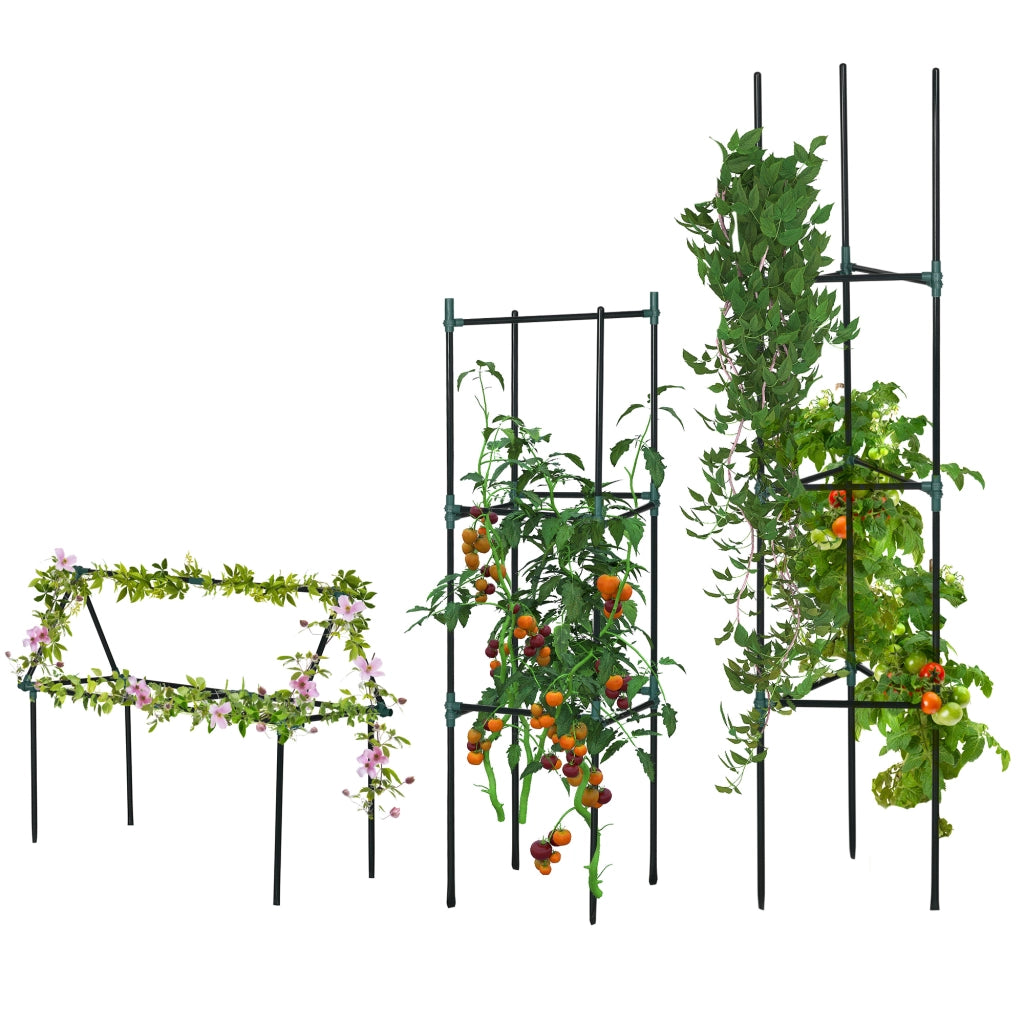 Trellis Giardino Set 3 Pezzi ¨C zephmum ¨C Verde 38x38x182 cm