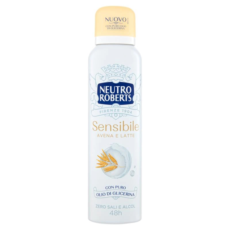 NEUTRO ROBERTS DEODORANTE SPRAY 150ML AVENA E LATTE