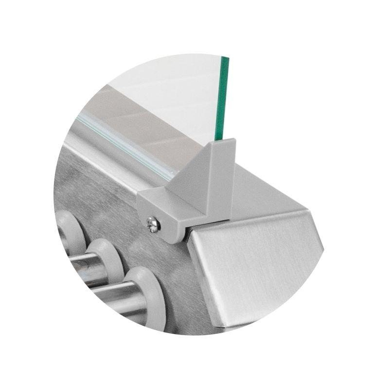 Macchina professionale per hot dog in acciaio inox 20 salsicce 2.200 watt 3614096