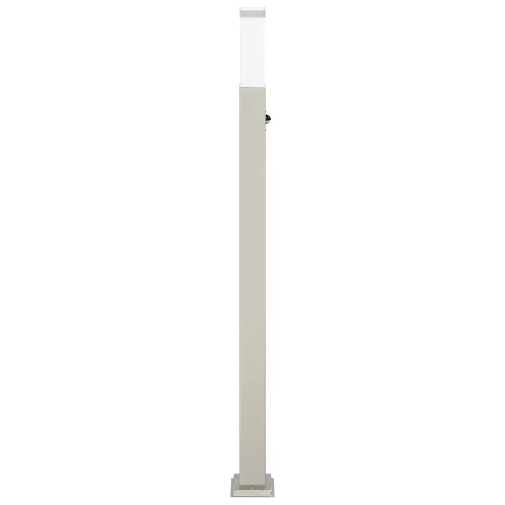 Lampada a paletto con sensore 110 cm Acciaio Inox IP44 4006057