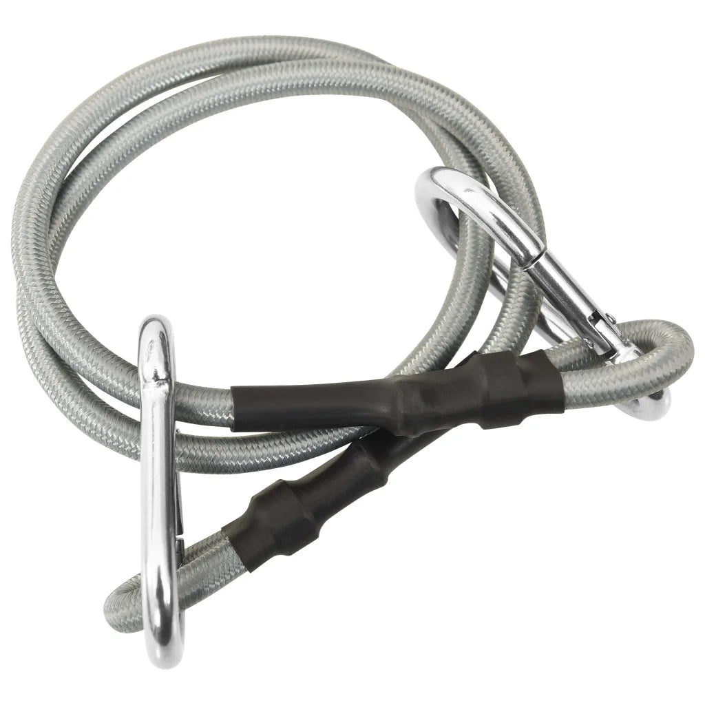 Corde con Moschettone 4 pz Gomma 310252