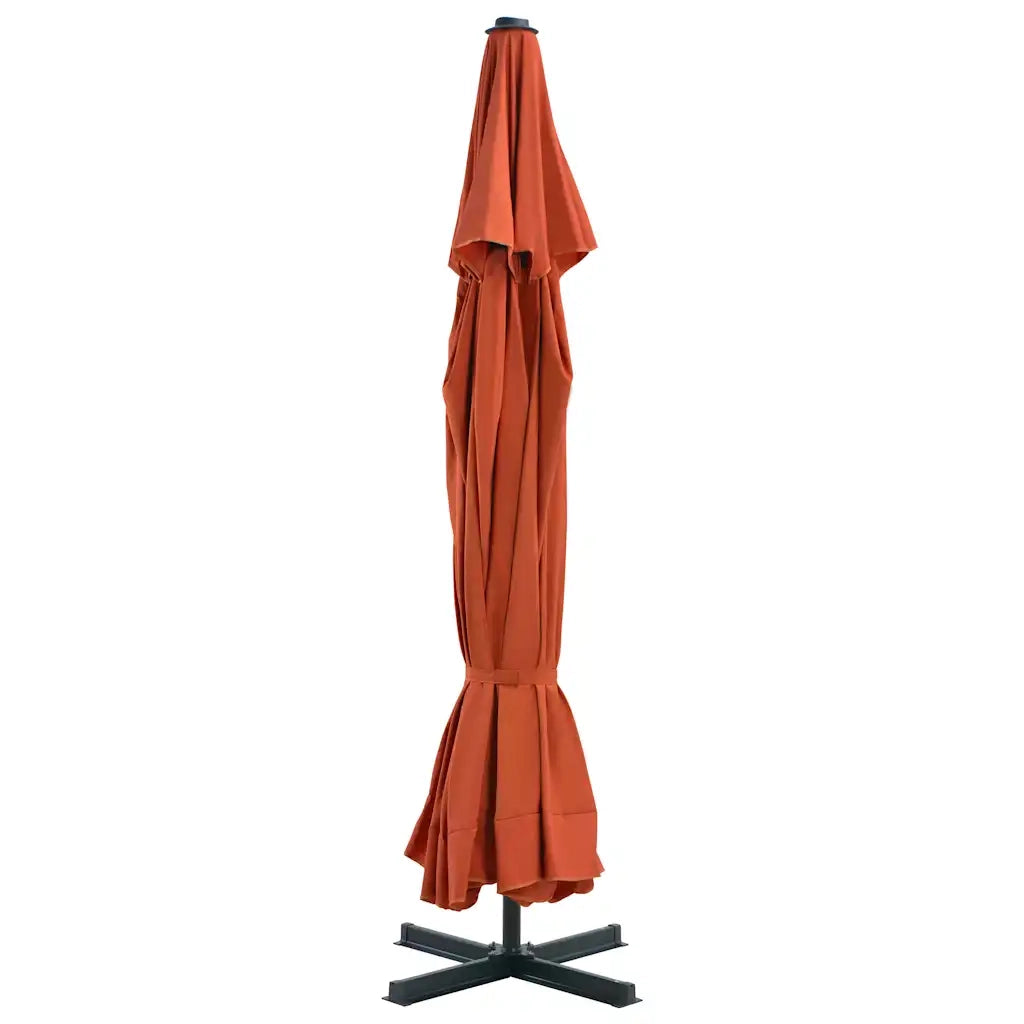 Ombrello | Parasolne da Esterni con Palo in Alluminio 500 cm Terracotta