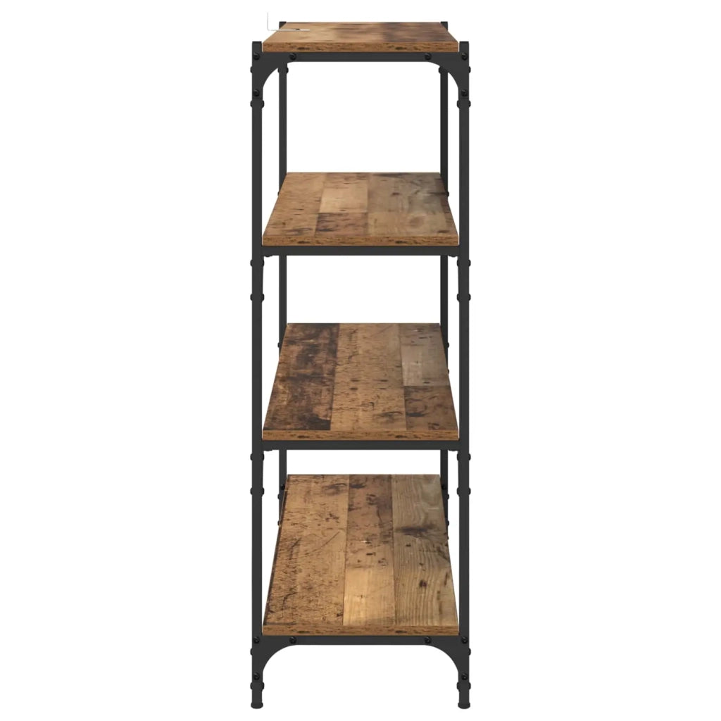 Armadio per Libri Legno vecchio 100 x 33 x 100 cm 881117