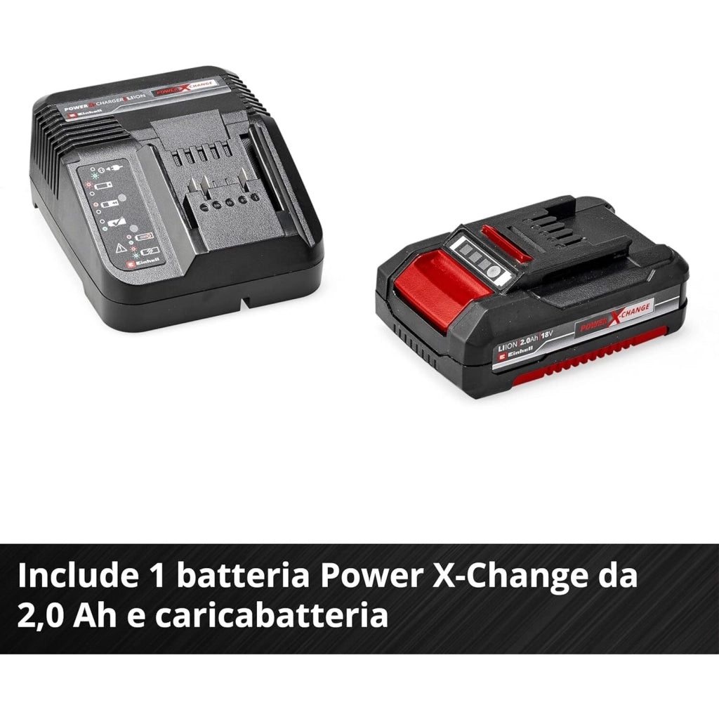 Einhell SOFFIATORE A BATTERIA GC-CL 18 LI E KIT 2AH.
