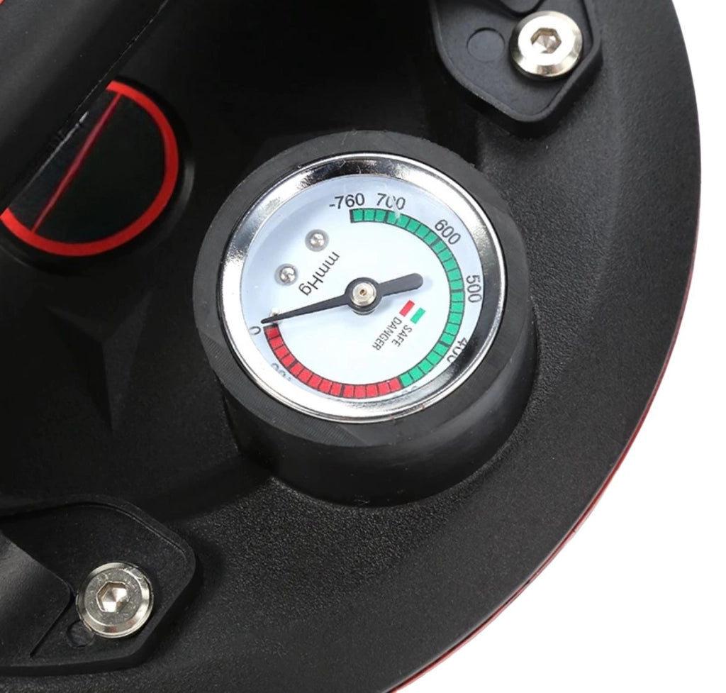 VENTOSA A BATTERIA PER SOLLEVAMENTO PIASTRELLE VETRO MARMO VENTOSA 8'' MAX 200KG