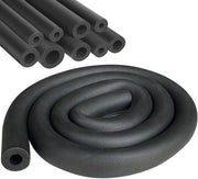 Buisisolante schiuma Ø 28 mm buis isolante nera per riscaldamento impianto idraulico tubo riscaldamento tubo 1,8 m (nero 28 mm)