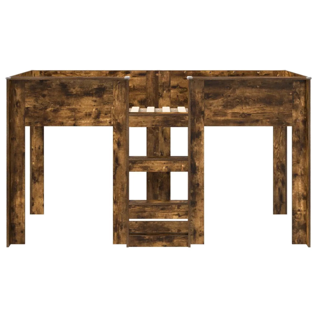 Letto a Castello per Bambini Rovere fumé 75 x 190 cm 3410471