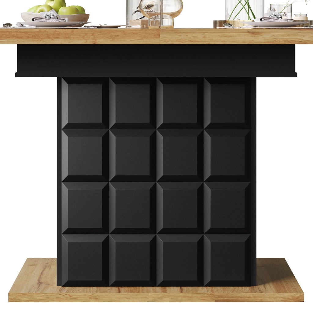 Tavolo da Pranzo Allungabile Pieghevole Salvaspazio ¨C MINIMAL ¨C 110-140x80 cm, 4-6 Persone