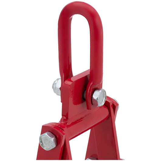 Pinza per tronchi per caricatore frontale 1360 kg acciaio al carbonio acciaio al carbonio rosso 14_0009493