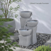 Indoor Fountain With LED Lighting, Polyresin