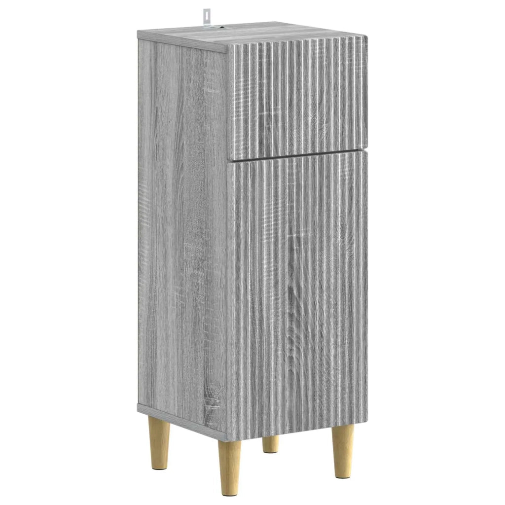 Set di armadietti da bagno in 3 pezzi ARNHEM Sonoma grigio 3417771
