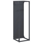 Rastrelliera per Legna da Ardere Antracite 25x25x80 cm CFW1424656
