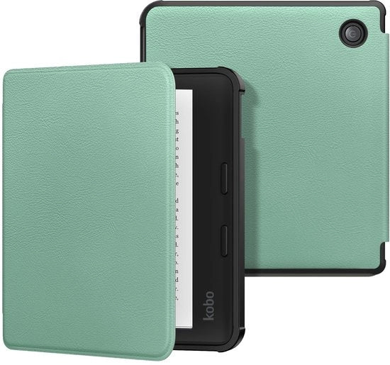 Oggetto di protezione per e-reader ultra sottile - Agave verde - Adatto per Kobo Libra Colour 7" 2024 - Ripiegabile