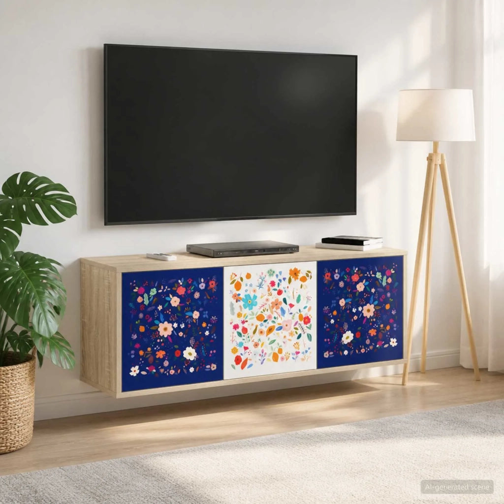 Mobile TV da Parete MAINZ 102 x 33 x 40 cm Rovere Sonoma 8007179