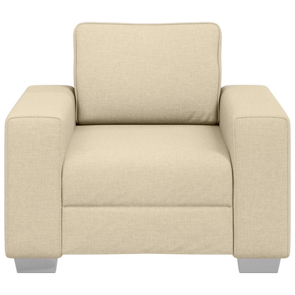 Poltrona  Crema 59 cm in Tessuto