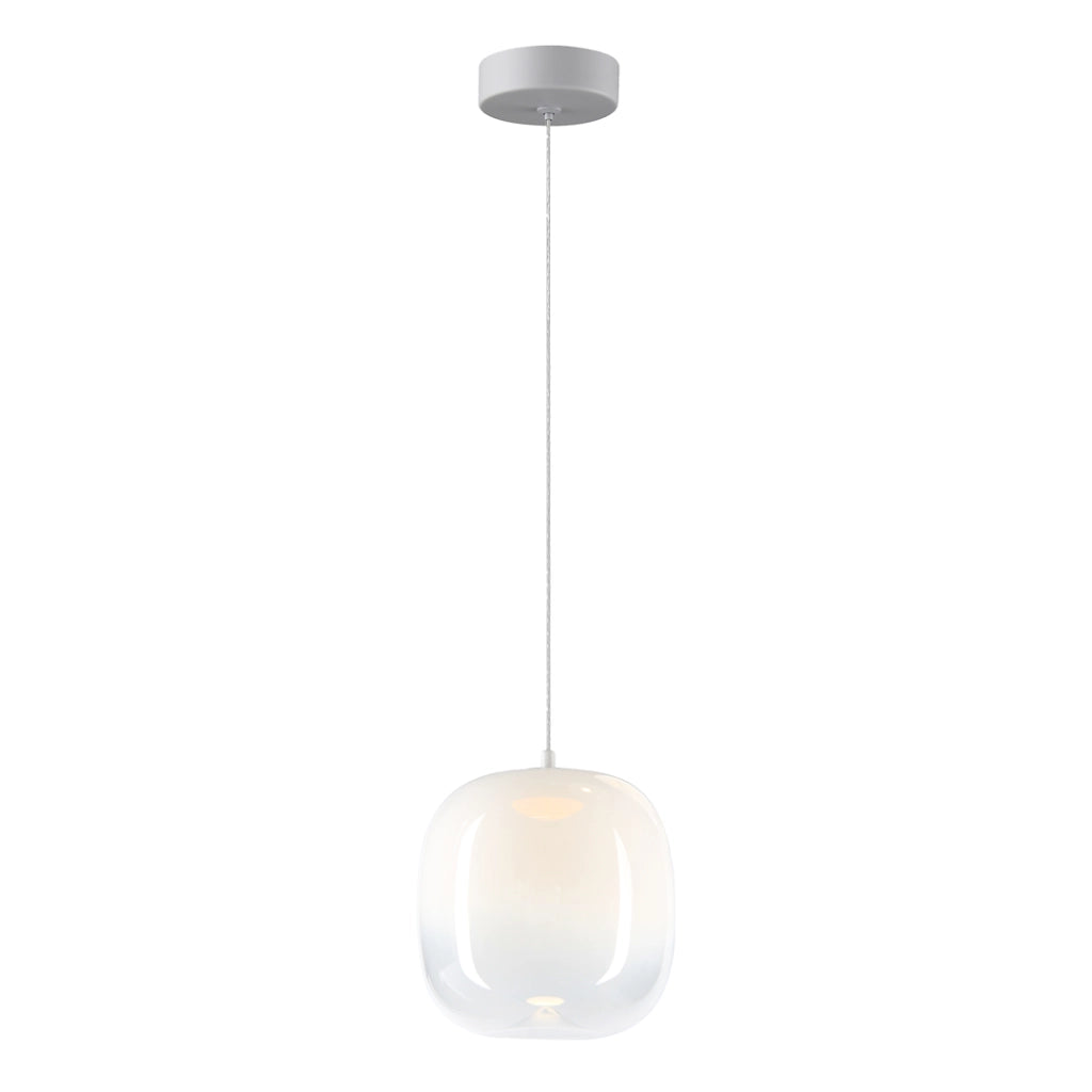 Lampada a sospensione VASO Milagro vetro bianco LED 4W 3000K