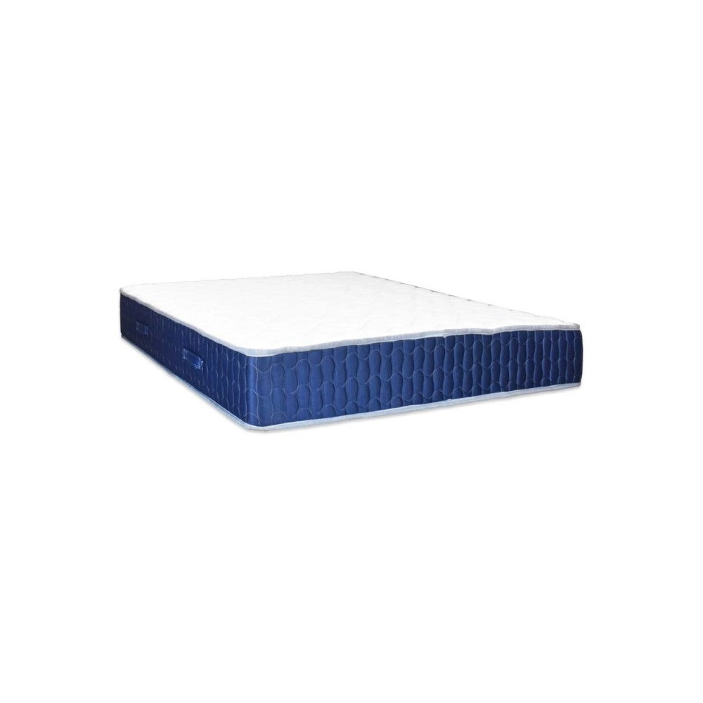 Materasso matrimoniale 160x190x25H in schiuma poliuretanica e memory Palladio blu