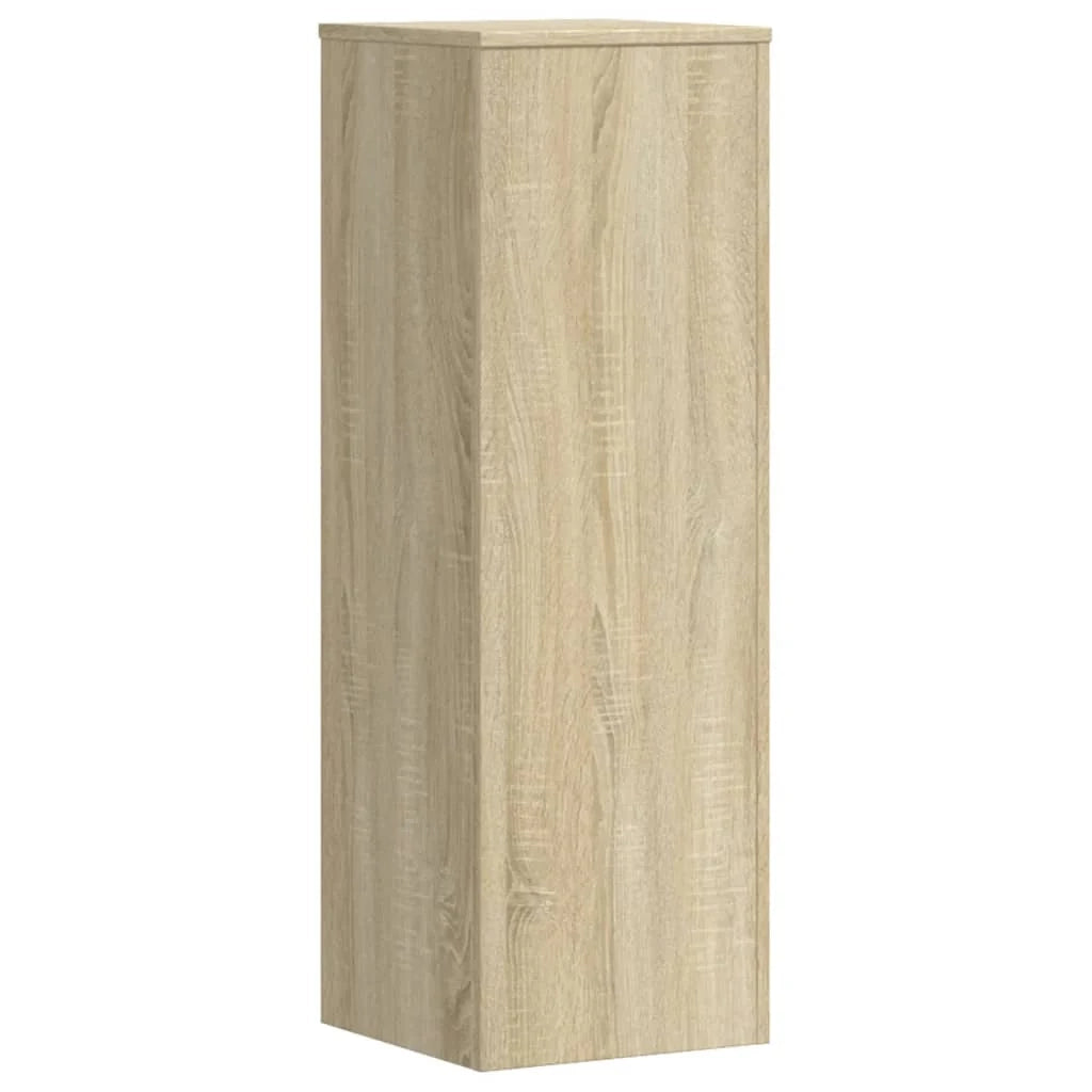 Portavasi mobili per fiori set da 2 legno ingegnerizzato Sonoma marrone 02_0045352