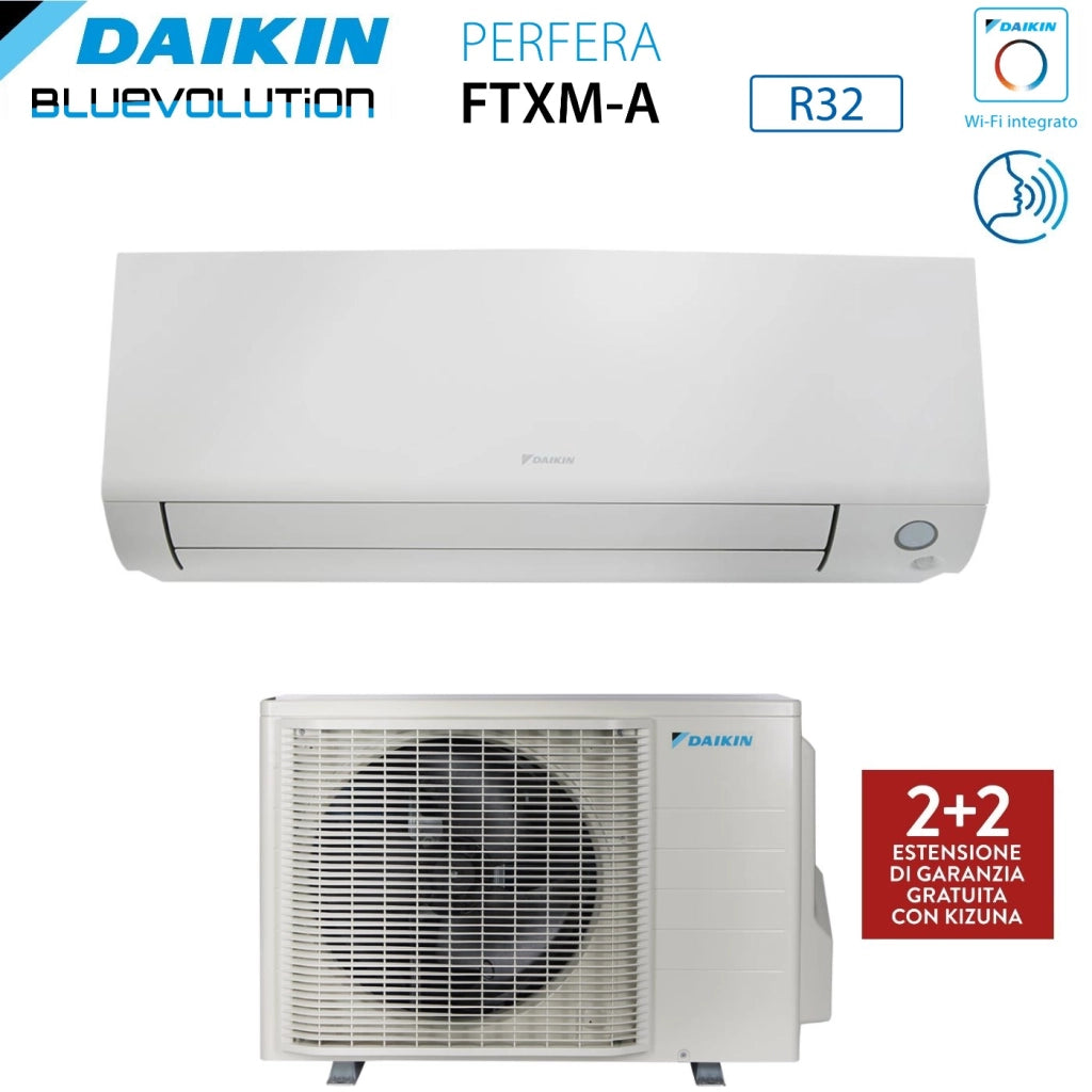 Condizionatore Daikin Perfera All Seasons 12000 Btu FTXM35A R-32 Wi-Fi Integrato Garanzia Italiana
