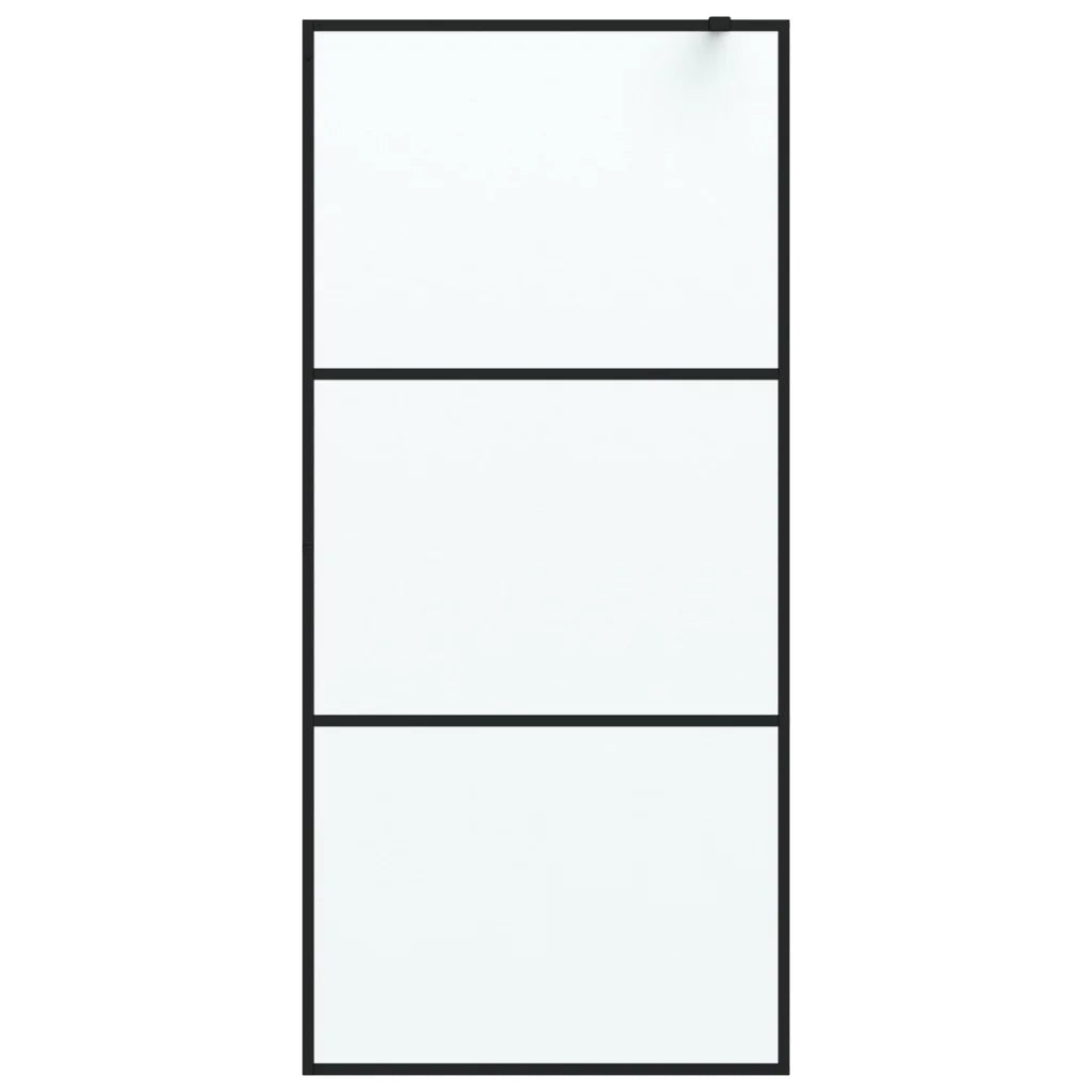 Parete Doccia Walk in 90x195 cm Vetro Smerigliato ESG