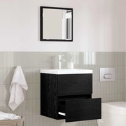 Mobile da Bagno Rovere Nero 41 x 38,5 x 45 cm Legno multistrato 875702