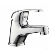 Trade Shop - Rubinetto Miscelatore Per Lavabo Da Bagno Materiale Ottone Cromato Taranto -