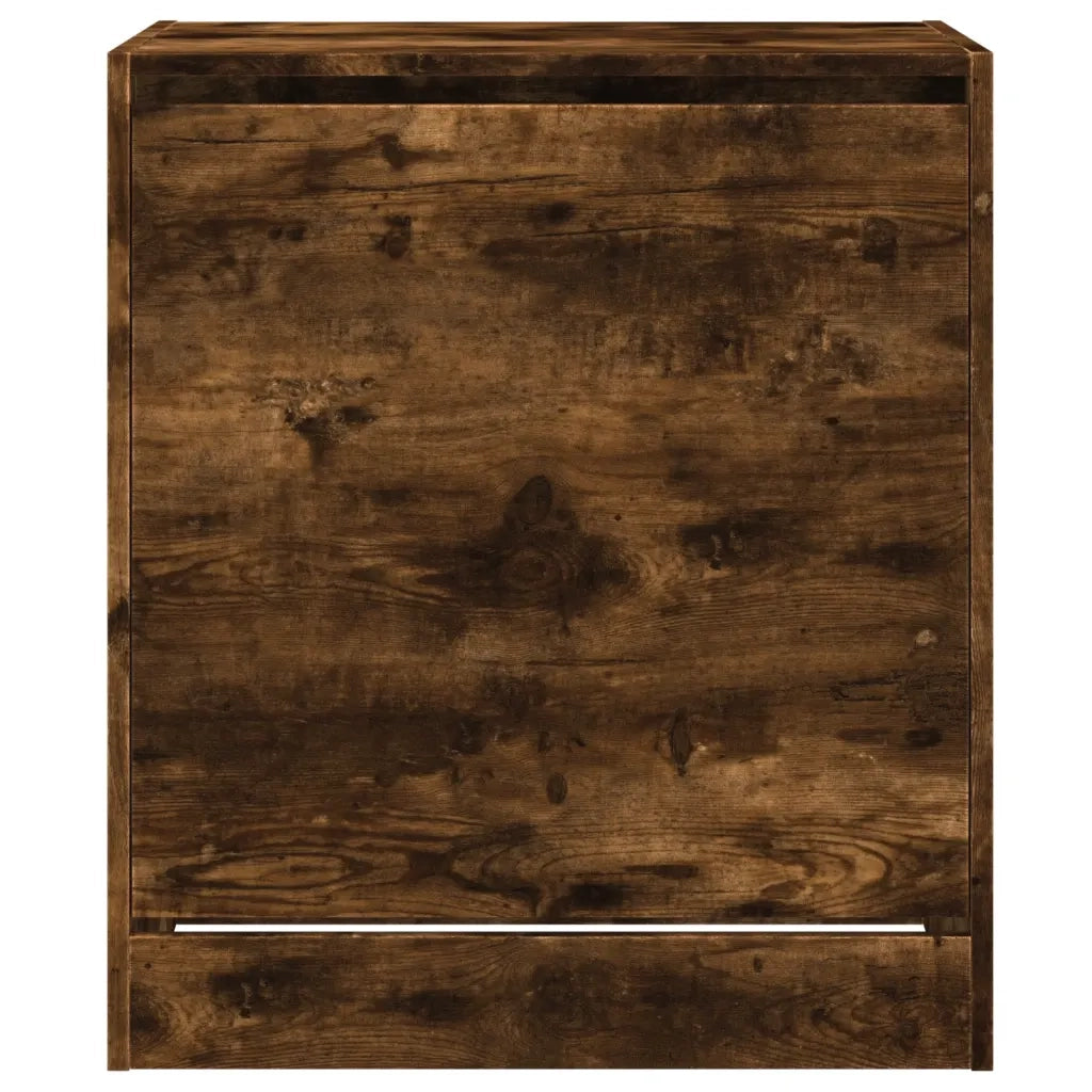 Scarpiera Rovere Fumo 60x42x69 cm in Legno Multistrato 839984