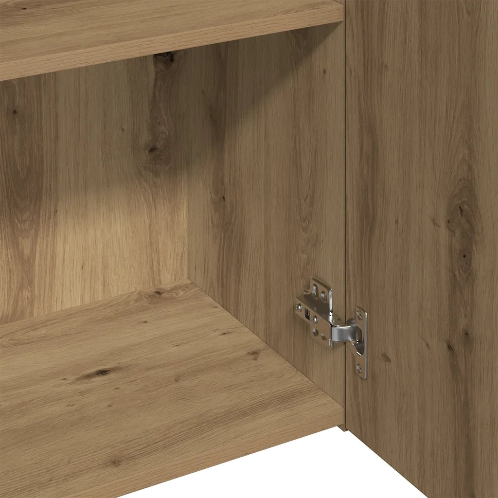 Credenza Rovere Artigianale 60x32x190 cm in Truciolato