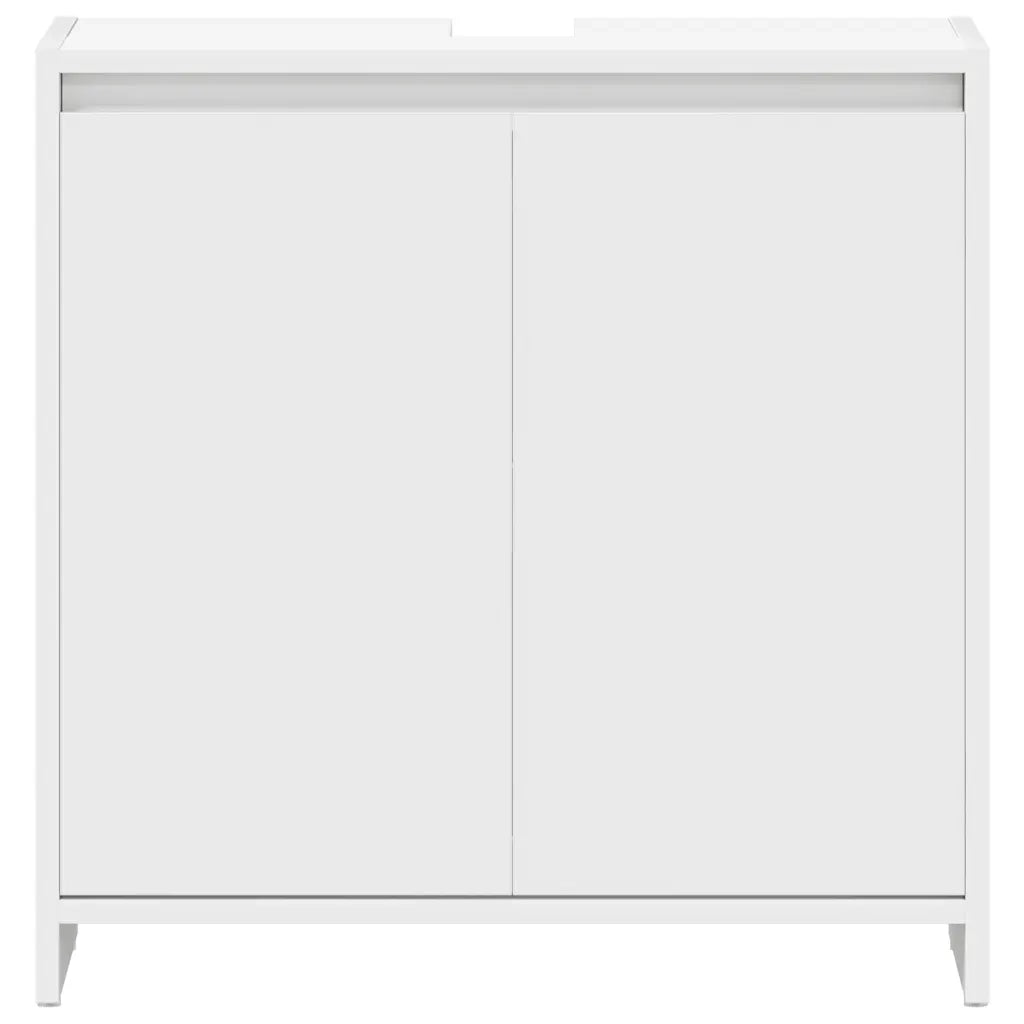 Mobile da Bagno Bianco 60x33x61 cm in Legno Multistrato 802642