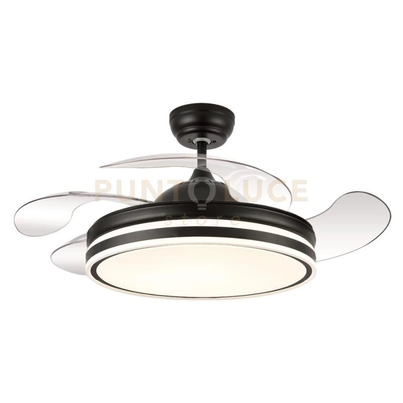 VENTILATORE CON LAMPADA LED CALIMA 3