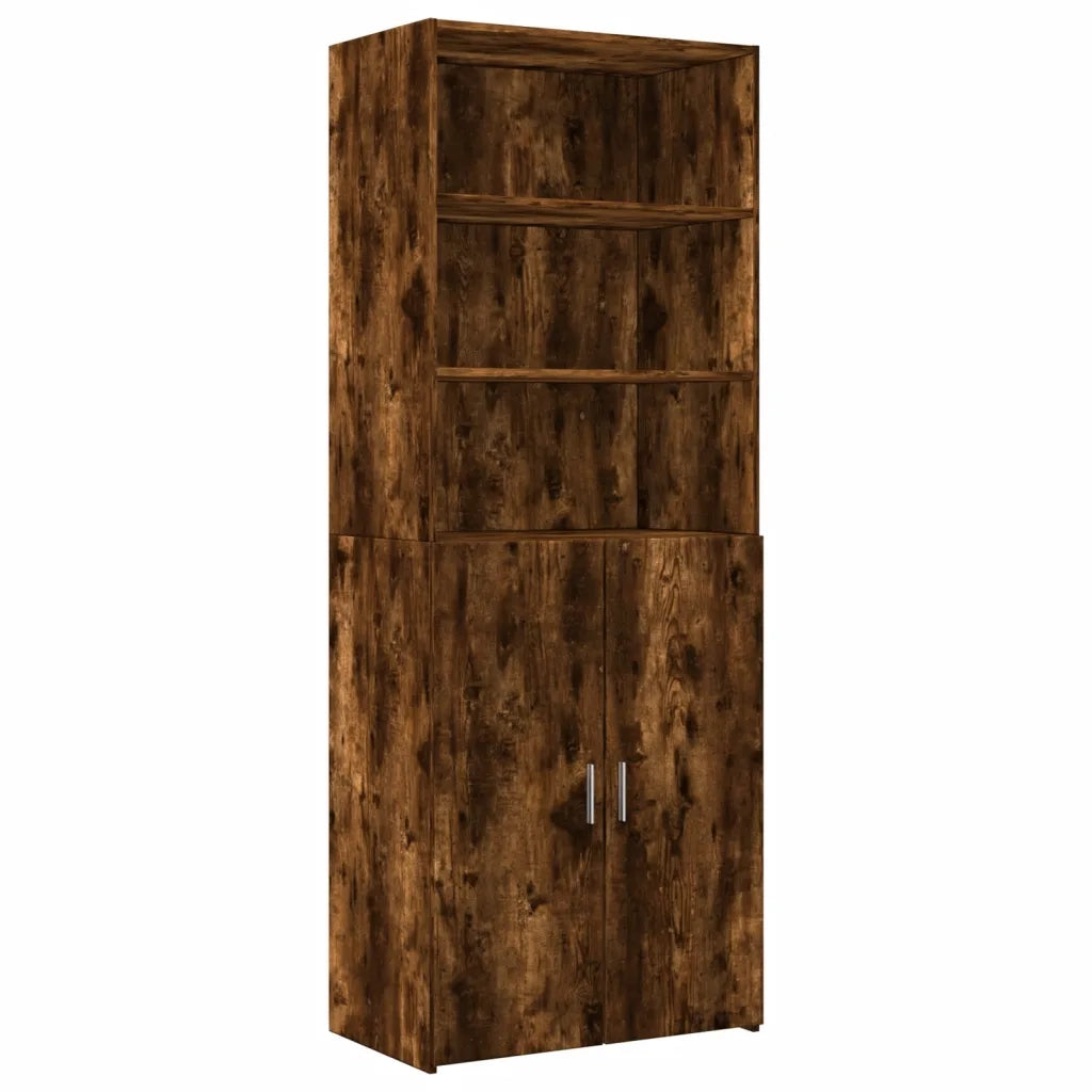 Armadietto Rovere Fumo 70x42,5x225 cm in Truciolato CFW7767281