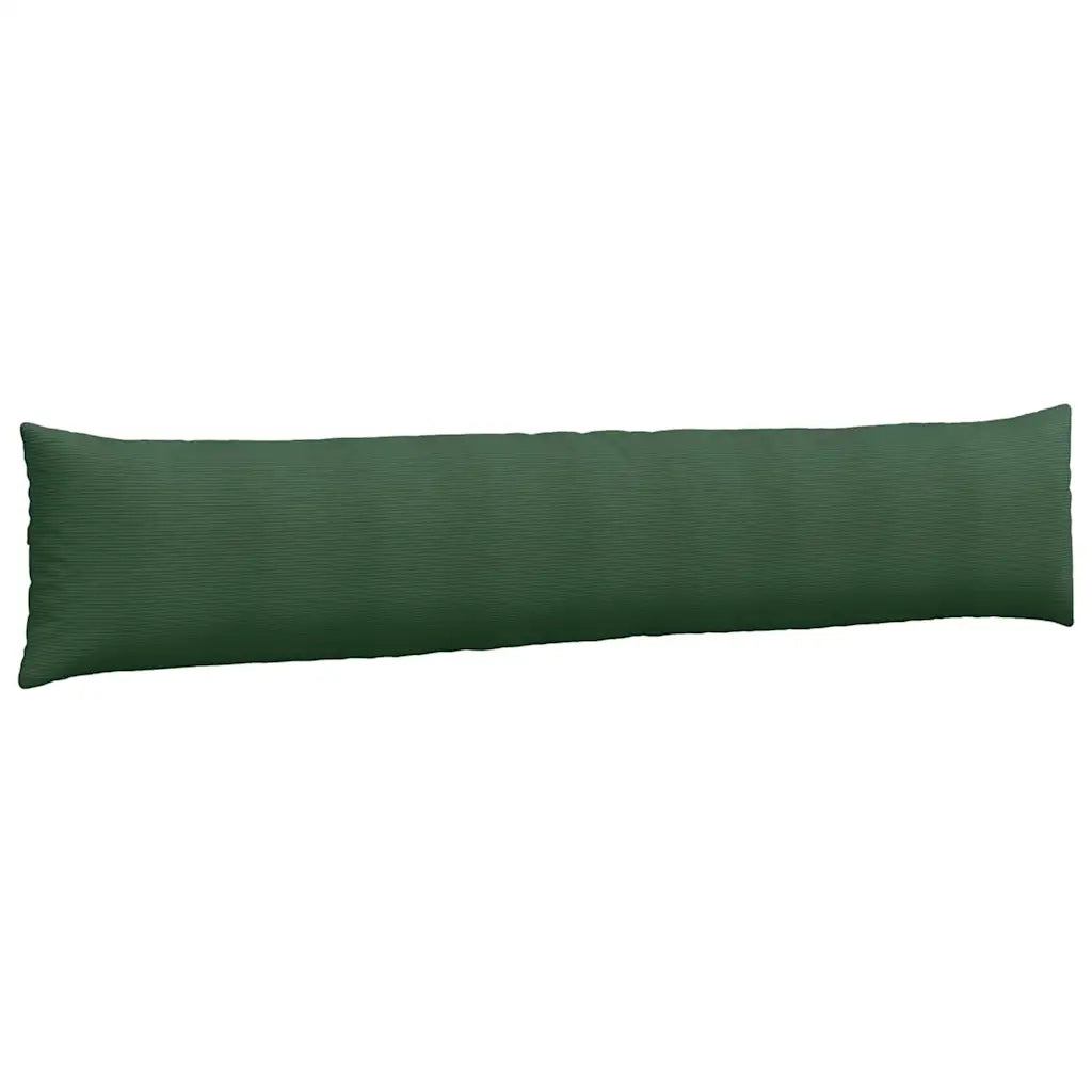 Cuscini da Divano 2 pz-Set di 2 Cuscini per Sofa Verde Scuro 200 x 40 cm 510845