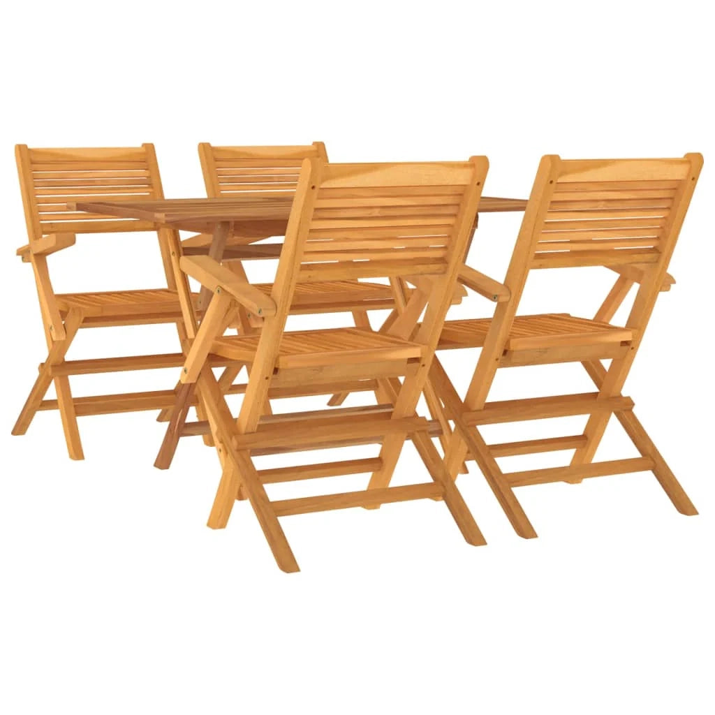 Set da pranzo da esterno/mobili da giardino in legno massello di teak da 7 pezzi 02_0014352