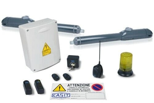 Kit Per Cancelli A Battente 2 Ante 5mt Casit Kit Bat2rev K/0032 Automazione