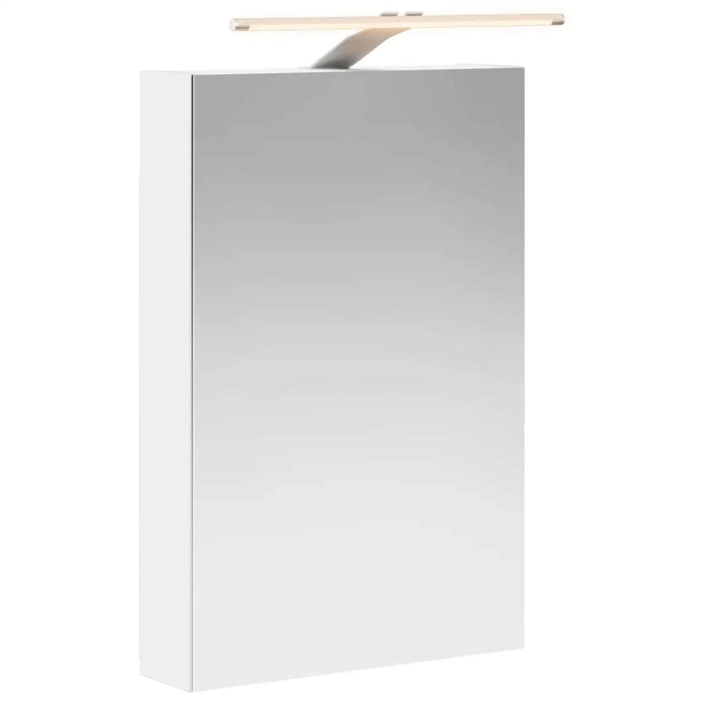 Mobiletto per specchio da bagno Bianco 40 x 10,5 x 60,5 cm 889031