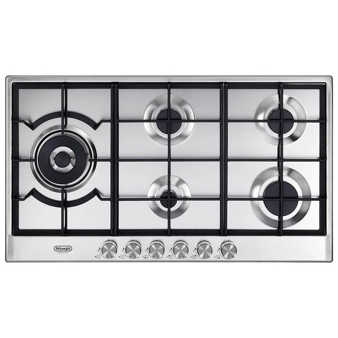 De’Longhi NSL 590D X piano cottura Acciaio inossidabile Da incasso 90 cm Gas 5 Fornello(i)