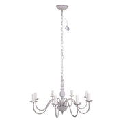 Lampada a sospensione grigia 77x77x134h