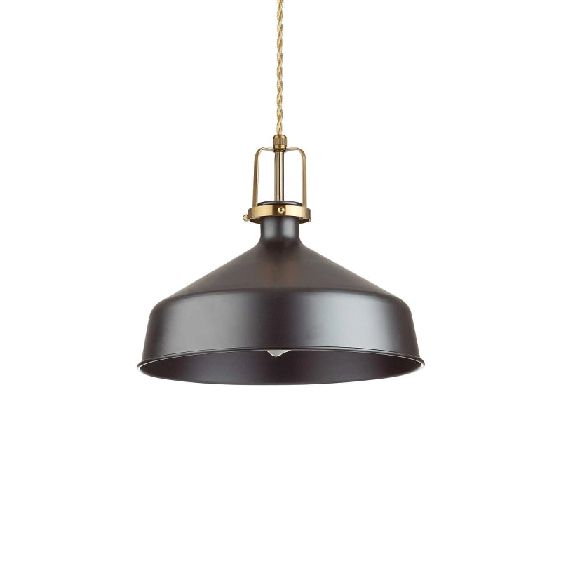 Lampada A Sospensione Eris-1 Sp1 Nero Ideal-Lux
