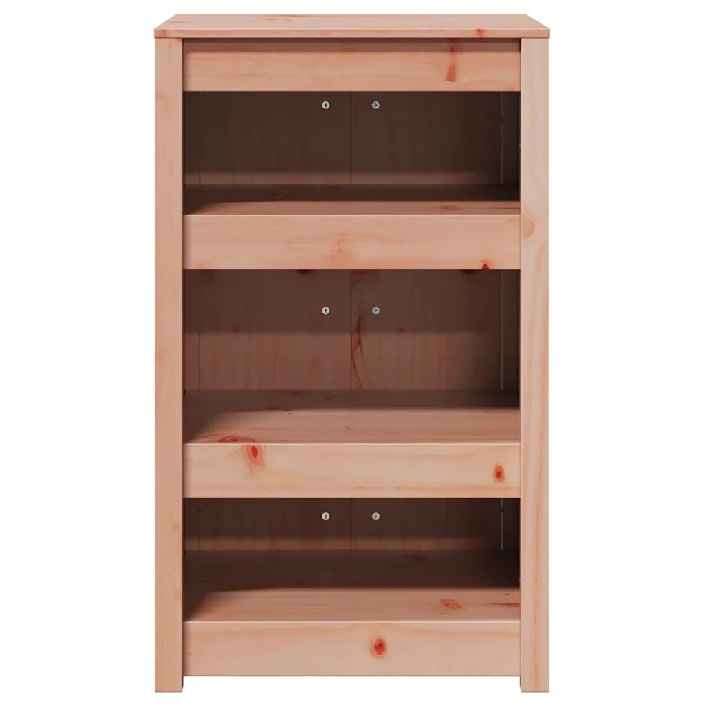 vidaXL Mobile da cucina Marrone 55 x 55 x 92 cm Legno massello di pino