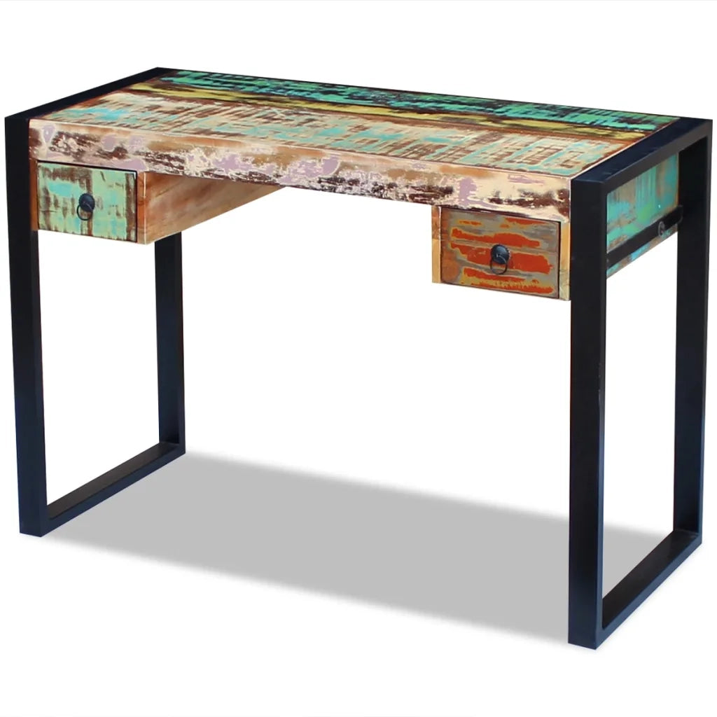 Scrivania in Legno Massello Anticato cod mxl 76506